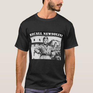 T-shirt Rappeler Newsolini - Rappeler Gavin Newsom - Enreg