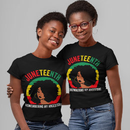 T-shirt Rappeler nos ancêtres