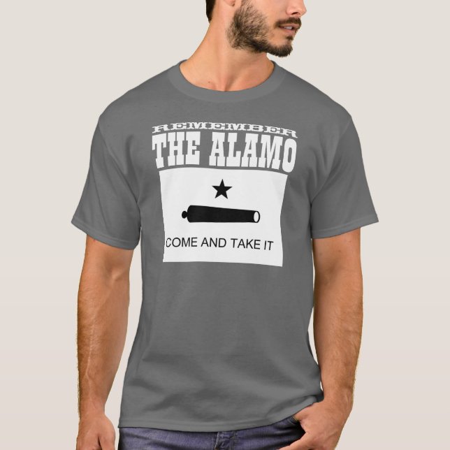 T-shirt Rappelez-vous Alamo (Devant)