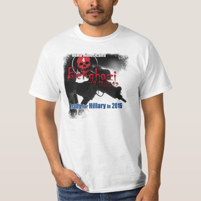 T-shirt Rappelez-vous Benghazi en 2016 (Devant)