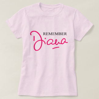 T-shirt Rappelez-vous Diana