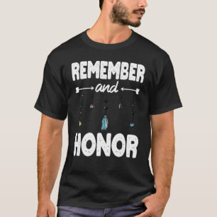 T-shirt Rappelez-Vous Et Honorer La Journée Orange Canada