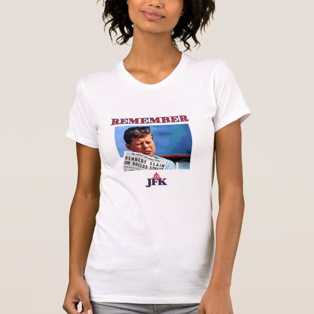 T-shirt Rappelez-vous JFK (Devant)