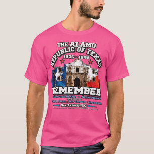 T-shirt RAPPELEZ-VOUS La République d'Alamo du Texas