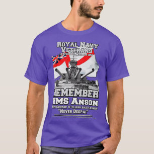 T-shirt RAPPELEZ-VOUS LE HMS ANSON Bataillon britannique