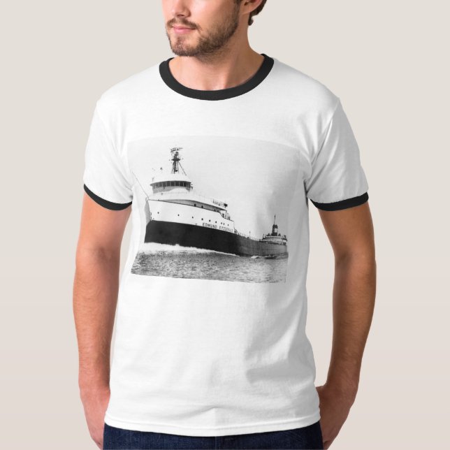 T-shirt Rappelez-vous l'équipage d'Edmund Fitzgerald (Devant)