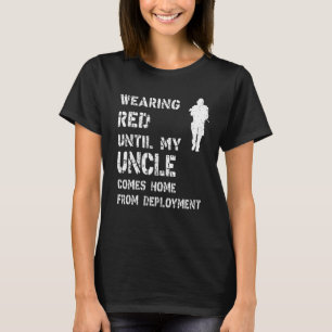 T-shirt Rappelez-Vous Tous Déployés Chemise Rouge Vendredi