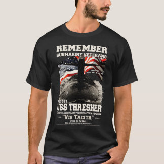 T-shirt RAPPELEZ-VOUS USS Thresher SSN593
