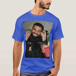 T-shirt Rappeur de Drake à coupelle et anneau