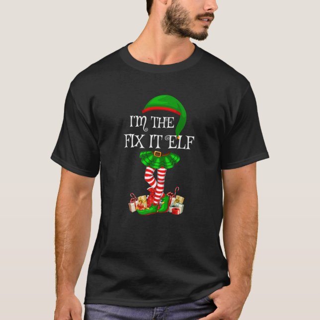 T-shirt Rapprocher le groupe de famille Je suis le réparez (Devant)