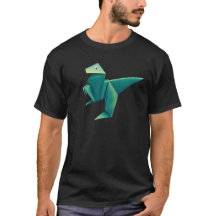 Rapteur d'origami à yeux googly