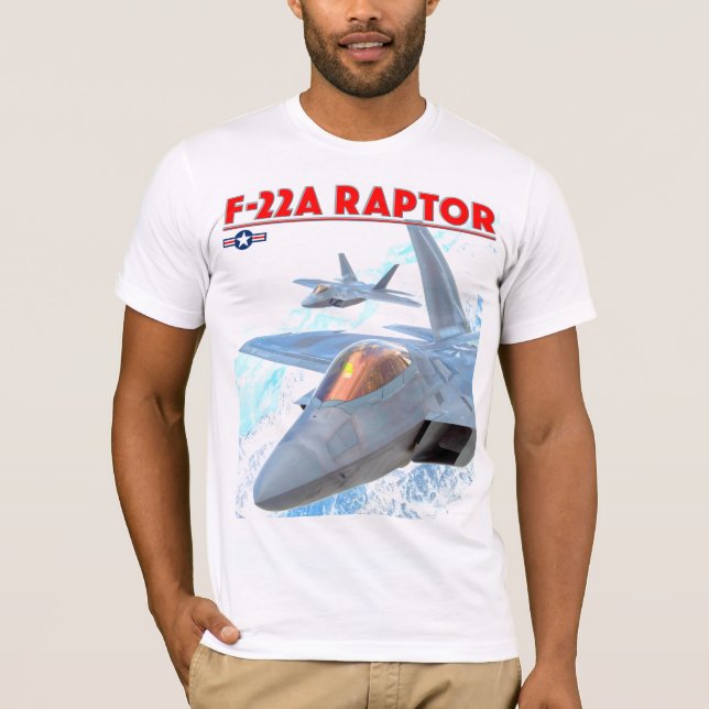 T-SHIRT RAPTEUR F-22A (Devant)