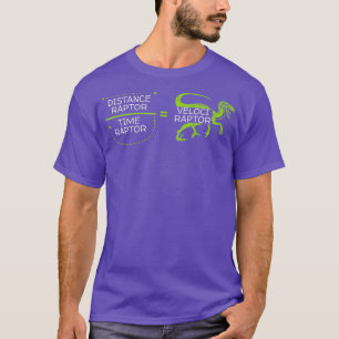 T-shirt Raptor temps de distance Raptor Velociraptor