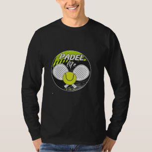 T-shirt Raquette de padel Raquette de padel Tennis de pade