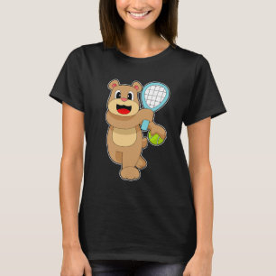 T-shirt Raquette de tennis de Bear Tennis