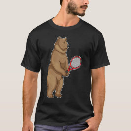 T-shirt Raquette de tennis de Bear Tennis