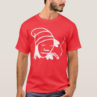 T-shirt Ras Tafari, contour
