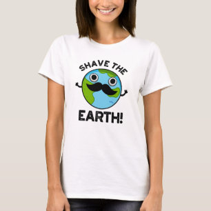 T-shirt Raser La Terre Drôle Pun