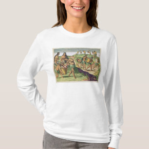 T-shirt Rassemblement de la nourriture pour l'entrepôt