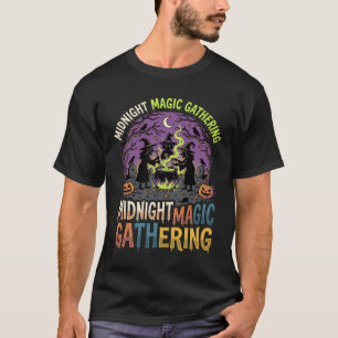 T-shirt Rassemblement de magie de minuit d'Halloween