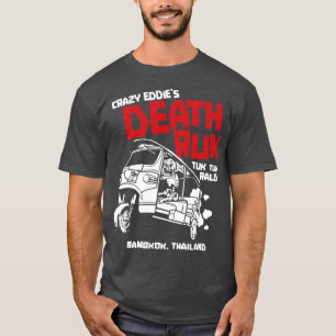 T-shirt Rassemblement de tuk tuk Run de Crazy Eddies