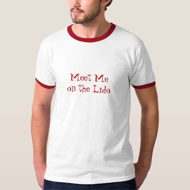 T-shirt Rassemblement sur la chemise de croisière de (Devant)