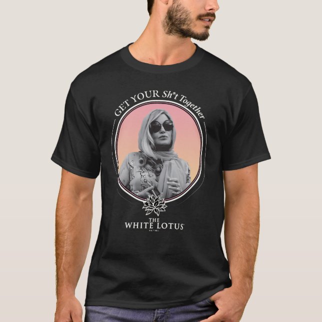T-shirt Rassemblez votre sh*t - Le Lotus Blanc (Devant)