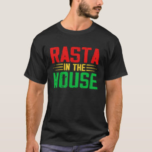 T-shirt Rasta À La Maison I Rastafari I Reggae Jamaïcain