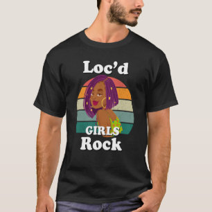 T-shirt Rasta Cheveux Dreadlocks Loc'd Black Girl Rock Mel