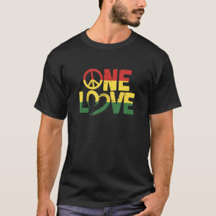 T-shirt Rasta One Love Rastafari