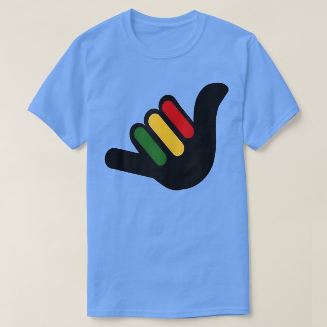 T-shirt Rasta Reggae Jamaïque Tee 276 (Design devant)