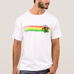 T-shirt Rasta Reggae Lion Couronné