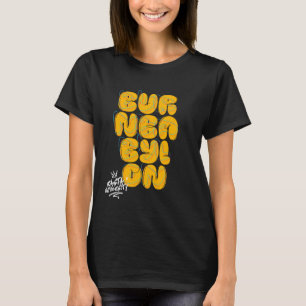 T-shirt Rasta Université Burn Babylon Graffiti Style Regga