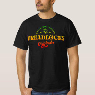 T-shirt Rasta University Dreadlocks Original Rasta Reggae