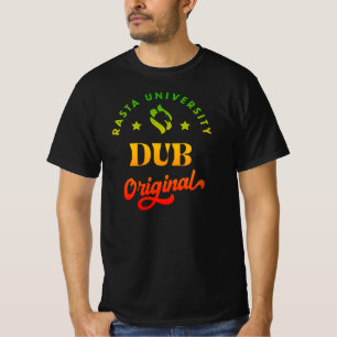 T-shirt Rasta University Dub Original Rasta Reggae