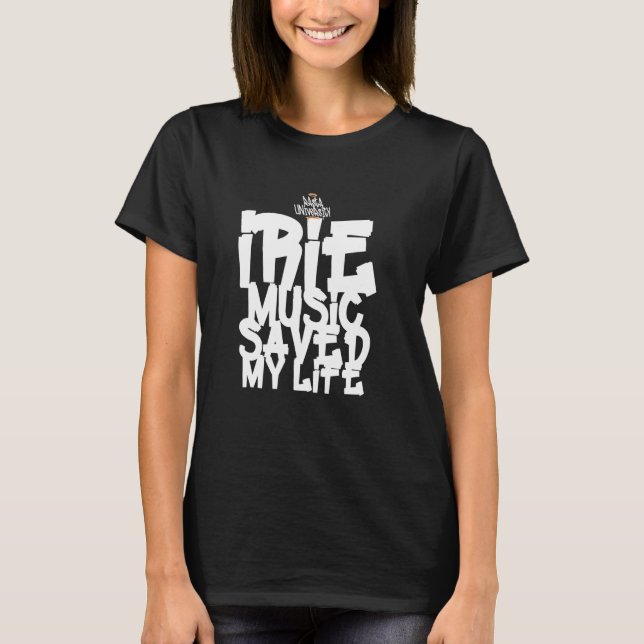 T-shirt Rasta University Irie Music Sauve Mon Reggae De Vi (Devant)