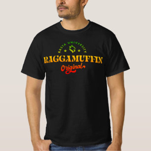 T-shirt Rasta University Raggamuffin Original Rasta Reggae