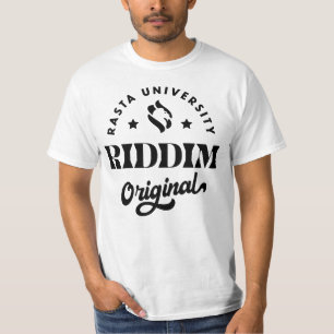 T-shirt Rasta University Riddim Original Reggae