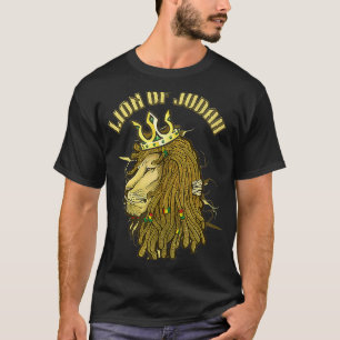 T-shirt Rastafari Lion de Juda Jamaïque Souvenir Rasta Roo