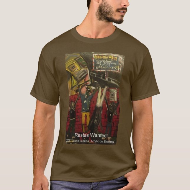 T-shirt Rastas recherchés (Devant)