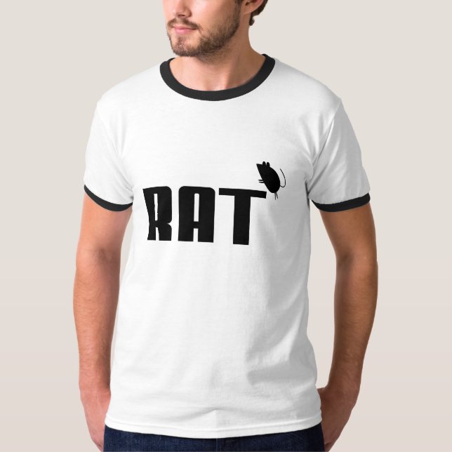T-shirt rat (Devant)