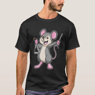 T-shirt Rat à Musique avec Triangel