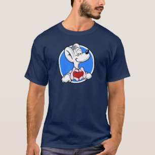 T-shirt Rat avec coeur