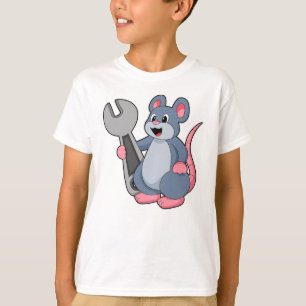 T-shirt Rat comme mécanique avec clé