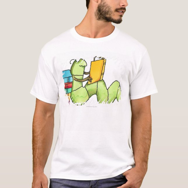 T-shirt Rat de bibliothèque (Devant)
