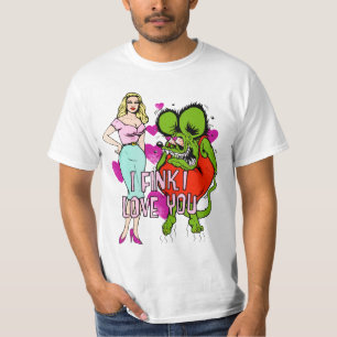 T-shirt Rat Fink vous aime