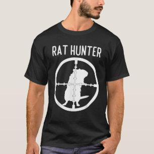 T-shirt Rat Hunter Mouse Control Expert Tee
