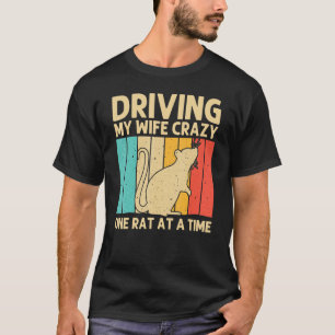 T-shirt Rat Migné Pour Hommes Papa Souris Rat River Rat Pe