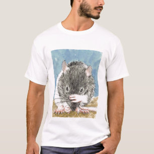 T-shirt Rat mignon de bébé