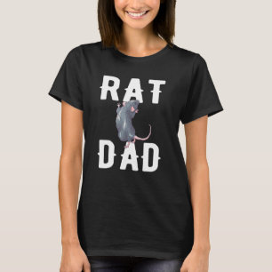 T-shirt Rat Papa Propriétaire Du Rat Animaux de compagnie